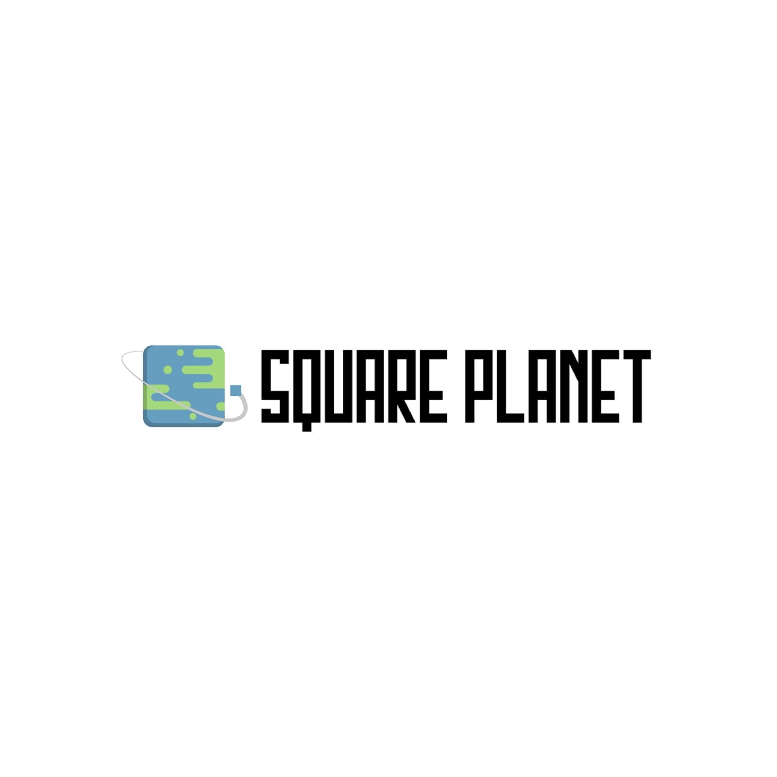Square Planet: media studio logo